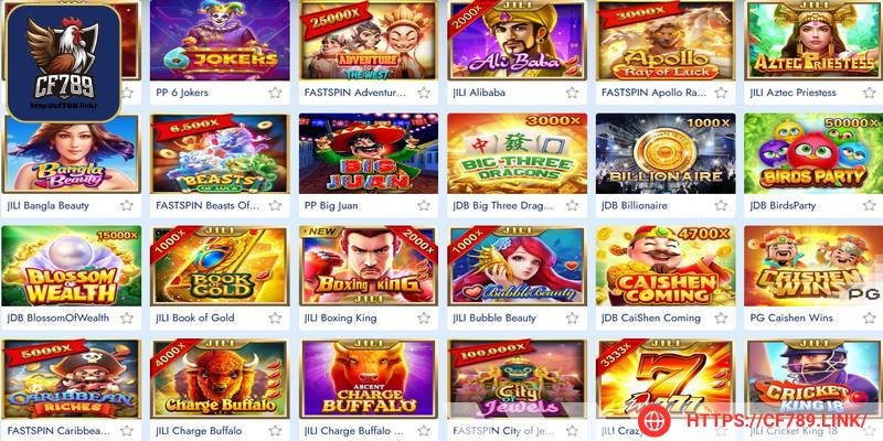 Liên tục có nhiều game slot hit hit được website cập nhật